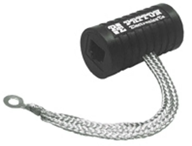 Patton 511 8 LINE MODULAR S. PROT. RS-232, dispositivo electrónico negro cilíndrico con conector modular visible y cable