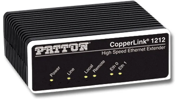 Patton CopperLink 1212 Ethernet Extender, PCB Sub Assembly, Terminal Block Line;  2 x 10/100; No Power Supply