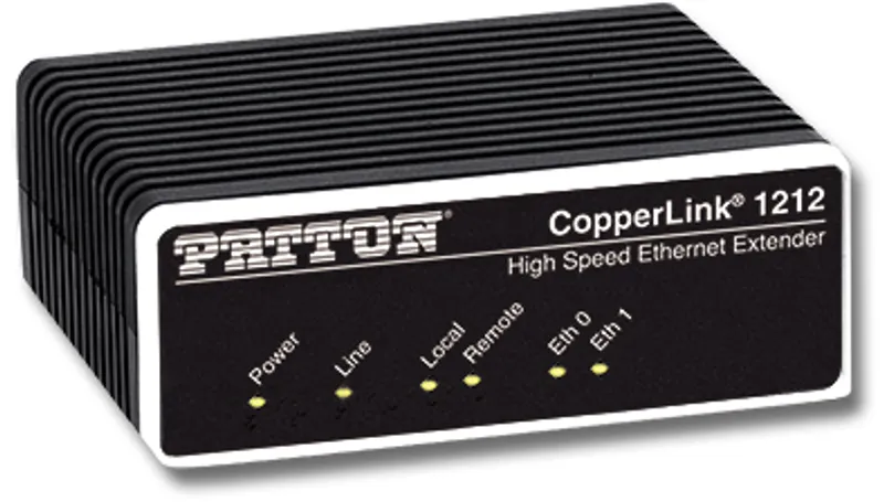 Patton CopperLink 1212 Ethernet Extender, PCB Sub Assembly, Terminal Block Line;  2 x 10/100; No Power Supply