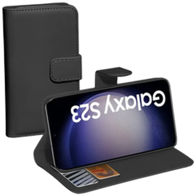 PEDEA Book Cover Classic für Samsung Galaxy S23 FE 5G, schwarz