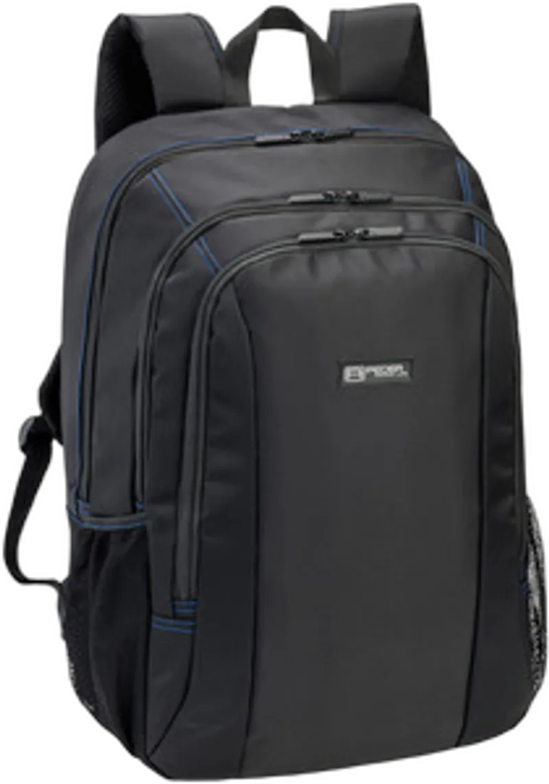 PEDEA Rucksack ""First One"" 17,3 Zoll (43,9cm), schwarz/blau