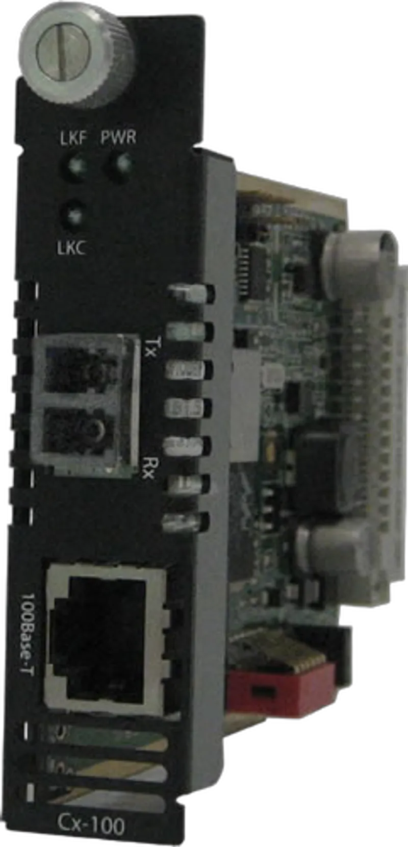 Perle Medien Konverter Cards 10/100 Mbit LC ( bis zu 20km)