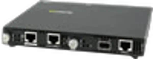 Perle Medien Konverter 10/100/1000 RJ45/SFP-Slots (leer)