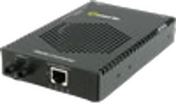 Perle Medien Konverter PoE 10/100/1000 RJ45/ST  10km  POE+