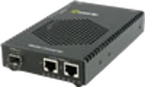 Perle Medien Konverter 10/100/1000 Rate RJ45/SFP Slot leer PoE