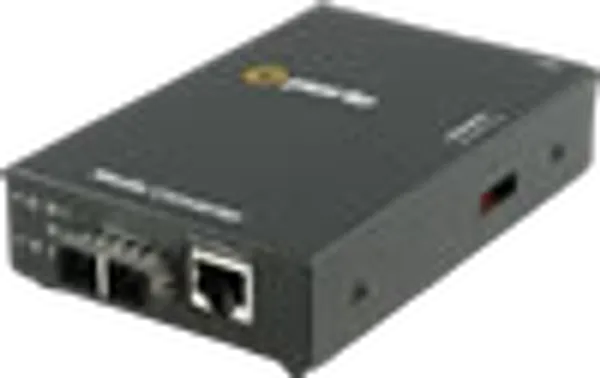 Perle Medien Konverter 10/100 POE+ RJ45/SC "Indust. Tempera"