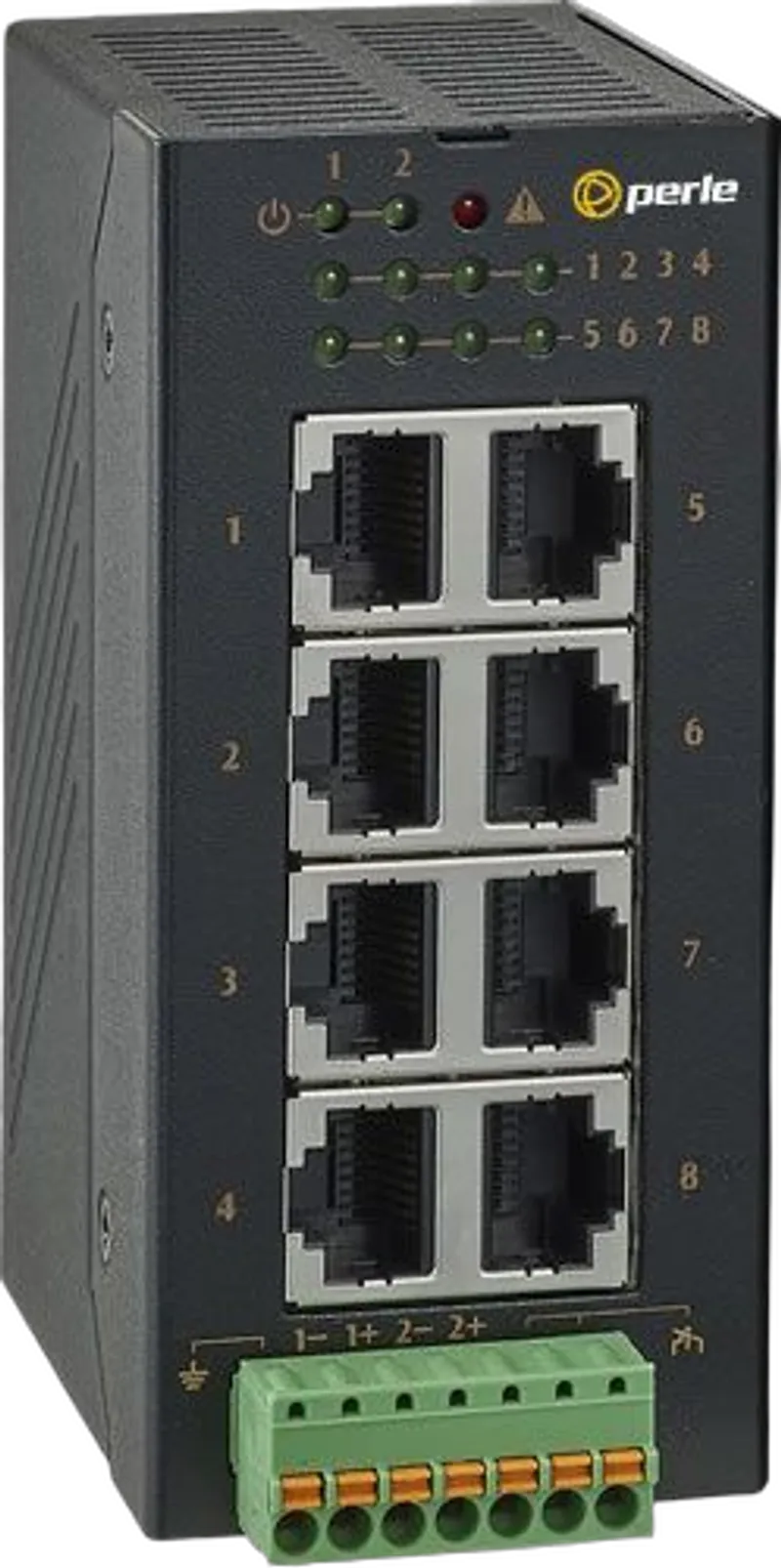 Perle IDS-106FE-2SFP-XT Industrial Ethernet Switch