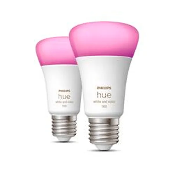 Philips Hue StiWa White&Col. Amb. E27 Doppelpack 2x800lm 75W.