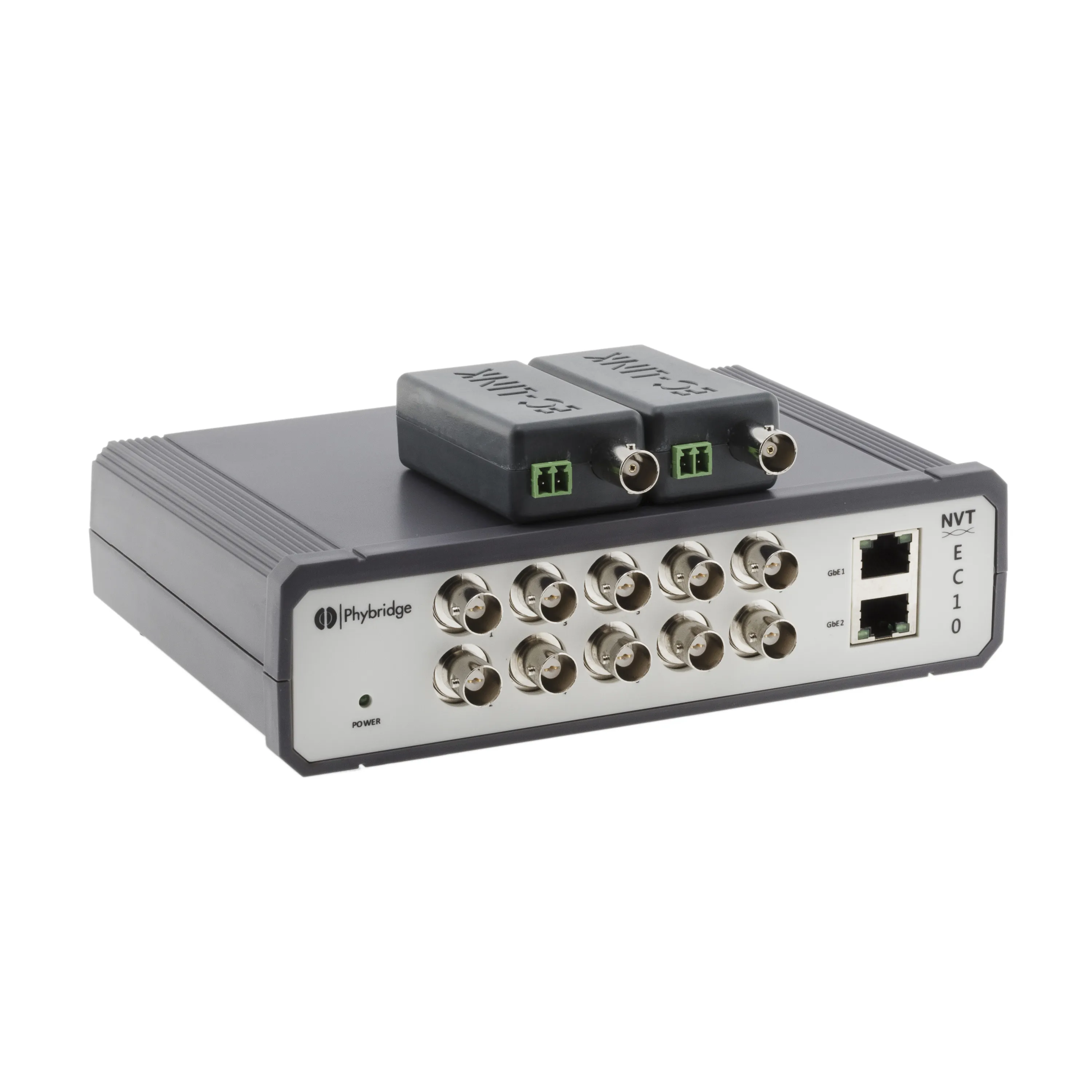 NVT Phybridge Switch CLEER PoE over Coax 10 Port Switch **Railway-Version!** NVT Phybridge Switch CLEER PoE over Coax 10 Port Switch **Railway-Version!**