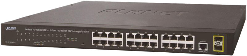 PLANET 24-Port Layer 2 Managed Gigabit Ethernet Switch +