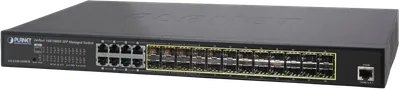 PLANET 24 100/1000X SFP Slots Managed Switch (Redundant)