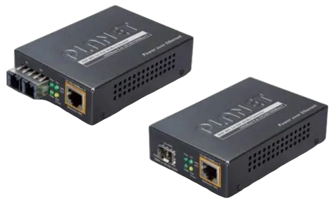 PLANET 1000Base-X to 10/100/1000Base-T PoE (mini-GBIC, SFP) PLANET 1000Base-X to 10/100/1000Base-T PoE (mini-GBIC, SFP)