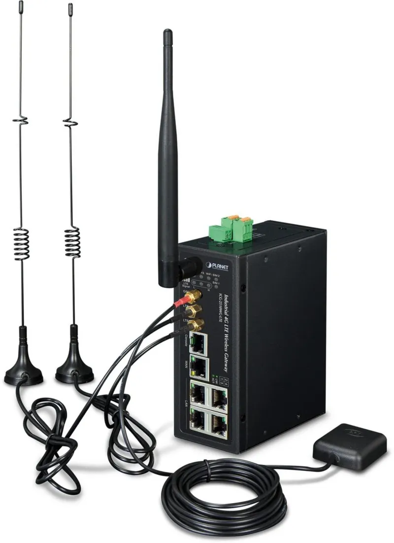 Planet ICG-2510WG-LTE-US Industrial 4G LTE Cellular Antenna Black