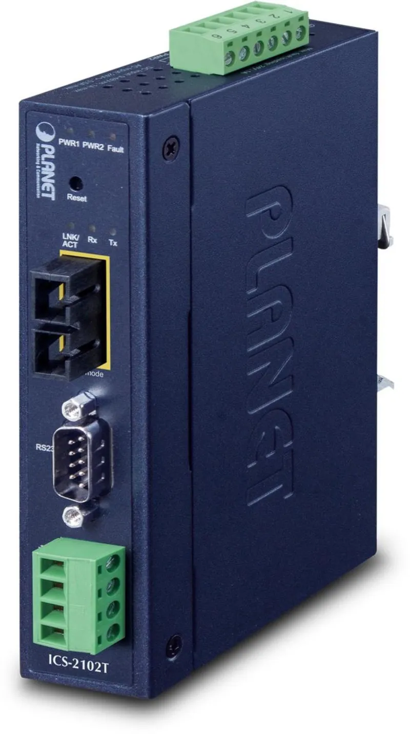 PLANET 1-Port RS232/RS422/RS485 Serial-Ethernet 1 x SC MM