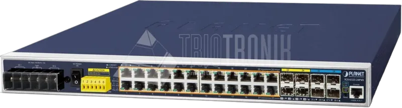 PLANET 24-Port 10/100/1000T-802.3at PoE + 4-Port 10G SFP+
