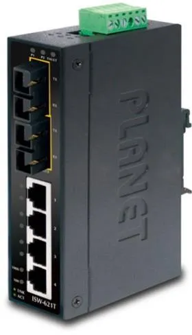 PLANET 4+2 100FX Port Single mode Industrial Ethernet PLANET 4+2 100FX Port Single mode Industrial Ethernet