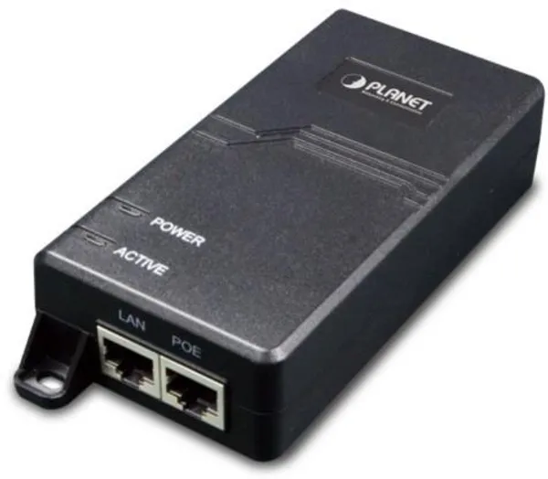 PLANET Single-Port 10/100/1000Mbps Ultra PoE Injector (60W)