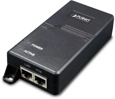 PLANET Single-Port 10/100/1000Mbps Ultra PoE Injector (60