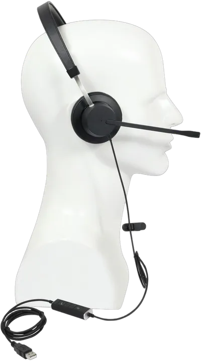 Plusonic wired Headset X140 binaural