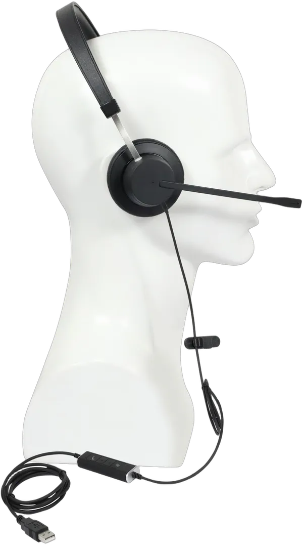 Plusonic wired Headset X140 binaural