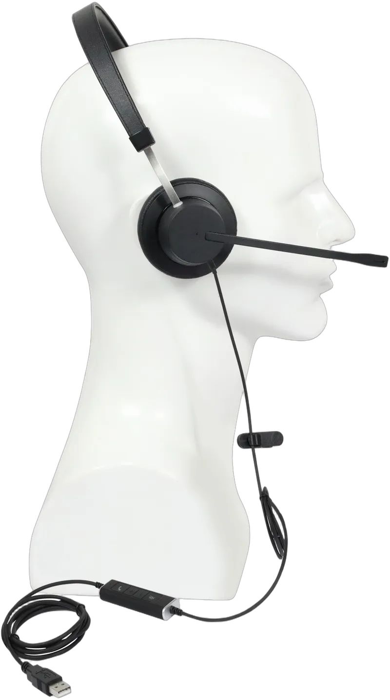 Plusonic wired Headset X140 binaural