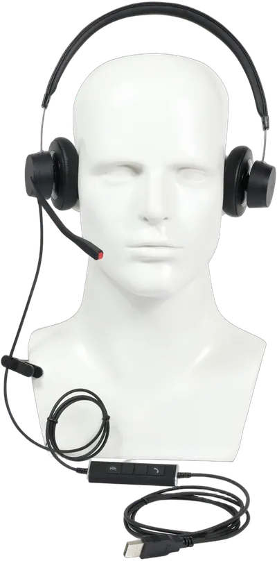 Plusonic wired Headset X140 binaural