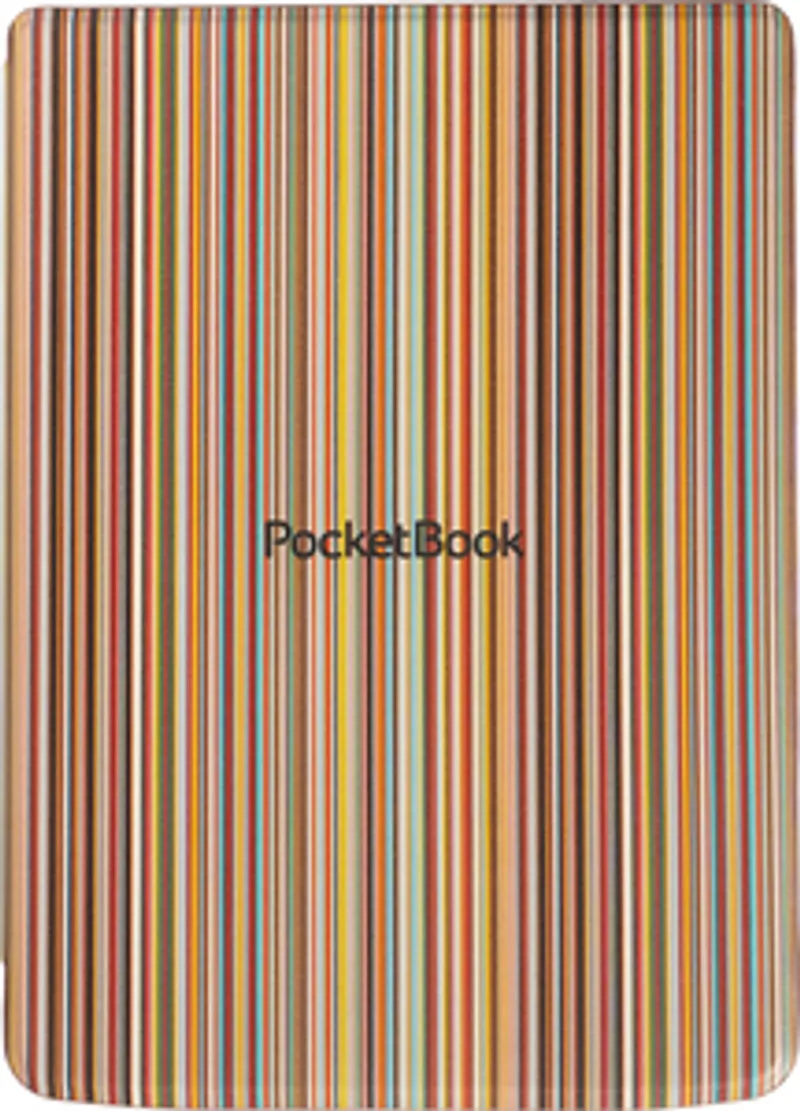 Защитный чехол Pocketbook Shell Cover с разноцветными вертикальными полосками для ридера 7,8 дюйма.