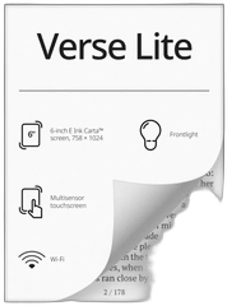 PocketBook Verse Lite - Midnight Grey DACH-Version