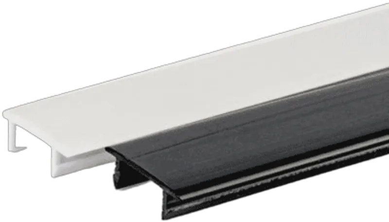 Powergear 3PH SCHIENENABDECKLEISTE, Schwarz, 2 meter