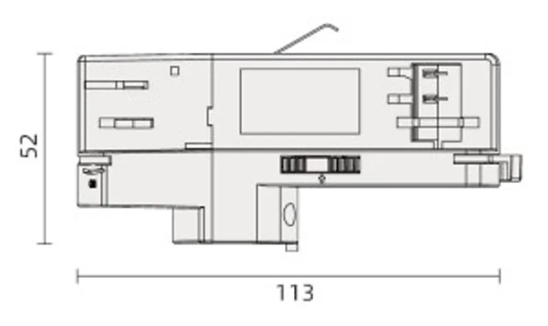 Powergear 3PH ADAPTER DALI 3, Weiß