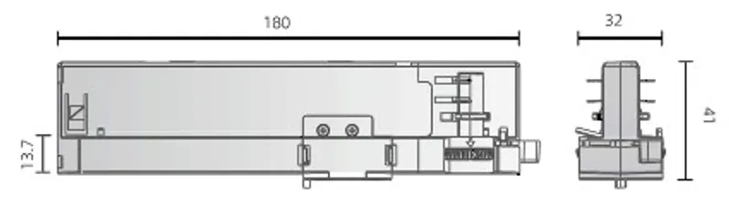 Powergear 3PH ULTIMATIVER ADAPTER TRIAC DIMMBAR 500-750mA 30W, Weiß