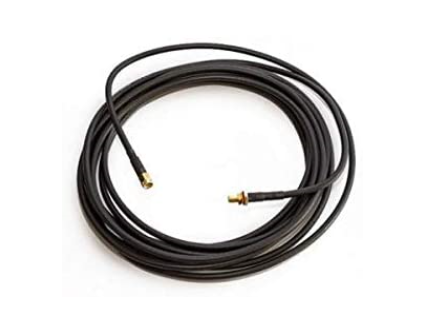 CAB-094 | 10m Single HDF-195 Low Loss Cable; SMA (m) to SMA (f)