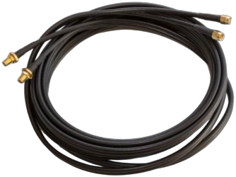 Poynting · Antennen Zubehör · Kabel · A-CAB-144 · 5mTwin Pair HDF195 · SMA (M) zu SMA (F) · white · Gold beschichtet