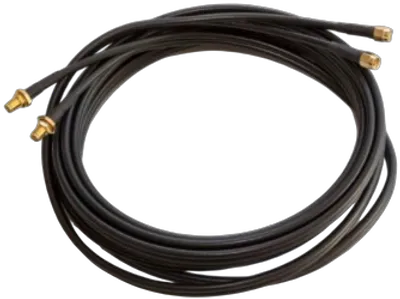 Poynting · Antennen Zubehör · Kabel · A-CAB-144 · 5mTwin Pair HDF195 · SMA (M) zu SMA (F) · white · Gold beschichtet