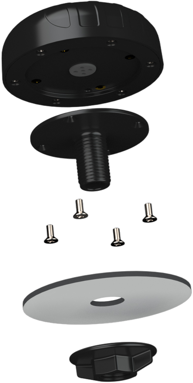 Poynting · Antennen · GPS · KFZ · GPS-001-V2-01 · schwarz · SMA (M) · PUCK Antenne MIMO · SMA · 2 Meter Kabel