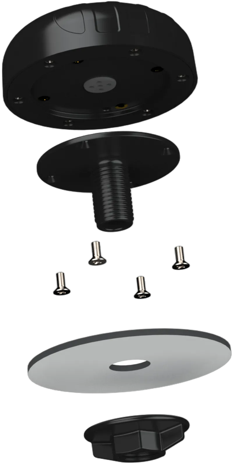 Poynting · Antennen · GPS · KFZ · GPS-001-V2-01 · schwarz · SMA (M) · PUCK Antenne MIMO · SMA · 2 Meter Kabel