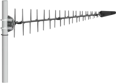 Poynting · Antennen · 5G/LTE · Mast · A-LPDA-0500-V1-01 · silber · N-Type · WiFi 6 · LoRa Helium · 11dbi Yagi/Mast