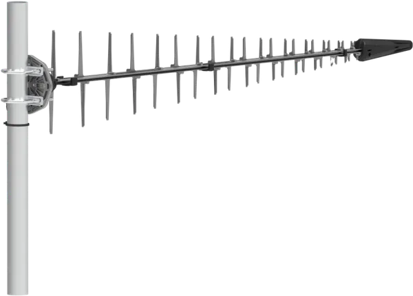 Poynting · Antennen · 5G/LTE · Mast · A-LPDA-0500-V1-01 · silber · N-Type · WiFi 6 · LoRa Helium · 11dbi Yagi/Mast
