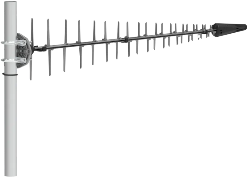 Poynting · Antennen · 5G/LTE · Mast · A-LPDA-0500-V1-01 · silber · N-Type · WiFi 6 · LoRa Helium · 11dbi Yagi/Mast