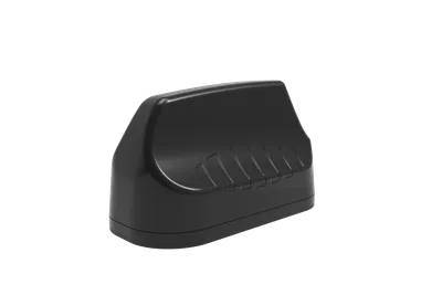 Poynting A-MIMO-0003-V2-17-B 5G/LTE-Antenne für KFZ und Marine in Schwarz mit SMA- und RPSMA-Adapter, flaches schwarzes