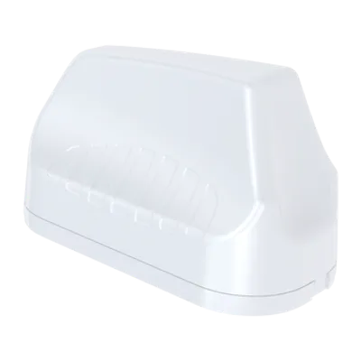 Poynting A-MIMO-0003-V2-17 weiße 5G/LTE MIMO-Antenne für KFZ und Marine mit diagonalen Lüftungsschlitzen, SMA-Adapter und Poynting A-MIMO-0003-V2-17 weiße 5G/LTE MIMO-Antenne für KFZ und Marine mit diagonalen Lüftungsschlitzen, SMA-Adapter und
