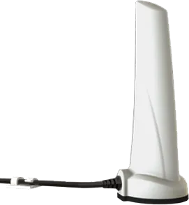 Poynting · Antennen · 5G/LTE · Mast/Wand · A-OMNI-0280-02-V1 · weiß · SMA (M) · 4dbi  OMNI-Directional LTE SISO · SMA - Male · 2 Meter Kabel
