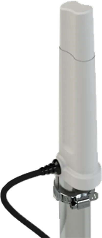Poynting · Antennen · 5G/LTE · Mast/Wand · A-OMNI-0280-02-V1 · weiß · SMA (M) · 4dbi  OMNI-Directional LTE SISO · SMA - Male · 2 Meter Kabel