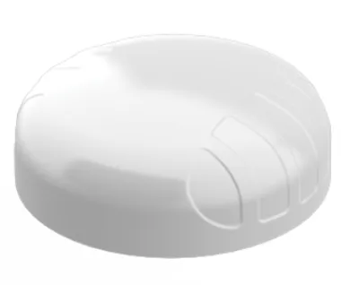 Weiße 5G/LTE-PUCK-Antenne A-PUCK-0001-V2 mit 6 dBi SISO für KFZ/Marine, flache runde Bauform mit SMA-Stecker und 2m Kabel Weiße 5G/LTE-PUCK-Antenne A-PUCK-0001-V2 mit 6 dBi SISO für KFZ/Marine, flache runde Bauform mit SMA-Stecker und 2m Kabel