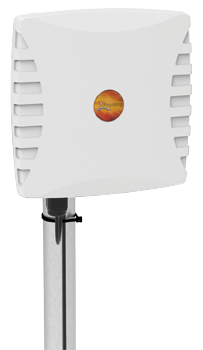 Poynting · Antennen · Wi-Fi · Mast/Wand · A-WLAN-061-V1 · weiß · SMA (F) · 2,4 GHz/5GHz · 11dBi Dual-Band-Directional 4x4 MIMO Antenne