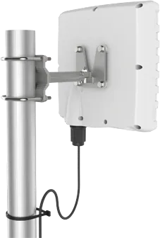 Poynting · Antennen · Wi-Fi · Mast/Wand · A-WLAN-061-V1 · weiß · SMA (F) · 2,4 GHz/5GHz · 11dBi Dual-Band-Directional 4x4 MIMO Antenne