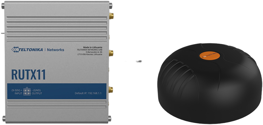 Teltonika · RUTX11 · 4G Router & Poynting · A-MIMO-0004-V1-15 · 4G· 5G Rundstrahlantenne BUNDLE