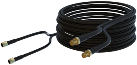 Poynting · Antennen Zubehör · Kabel · A-CAB-109 · SMA (M) zu SMA (F) · 10m twin HDF-195 Low Loss Cable