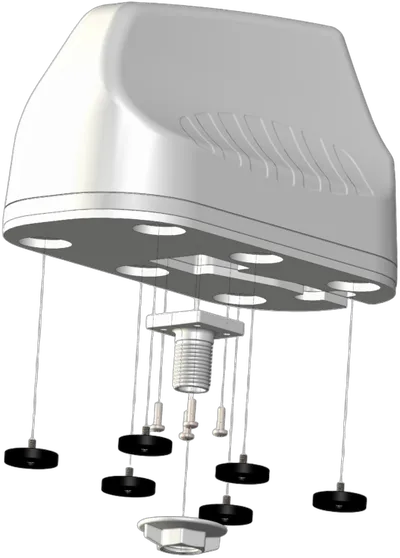 Poynting · Antennen · 5G/LTE · KFZ/Marine · A-MIMO-0003-V2-13 · weiß · SMA (M) · 1,8-4,5 dBi · SMA-Male · 2 Meter Kabel · IP67 Poynting · Antennen · 5G/LTE · KFZ/Marine · A-MIMO-0003-V2-13 · weiß · SMA (M) · 1,8-4,5 dBi · SMA-Male · 2 Meter Kabel · IP67