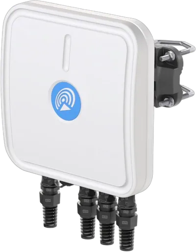 QuCam C240SMUS Kit für RUT2xx, omni LTE & Wi-Fi Antenne, integr. PoE Switch